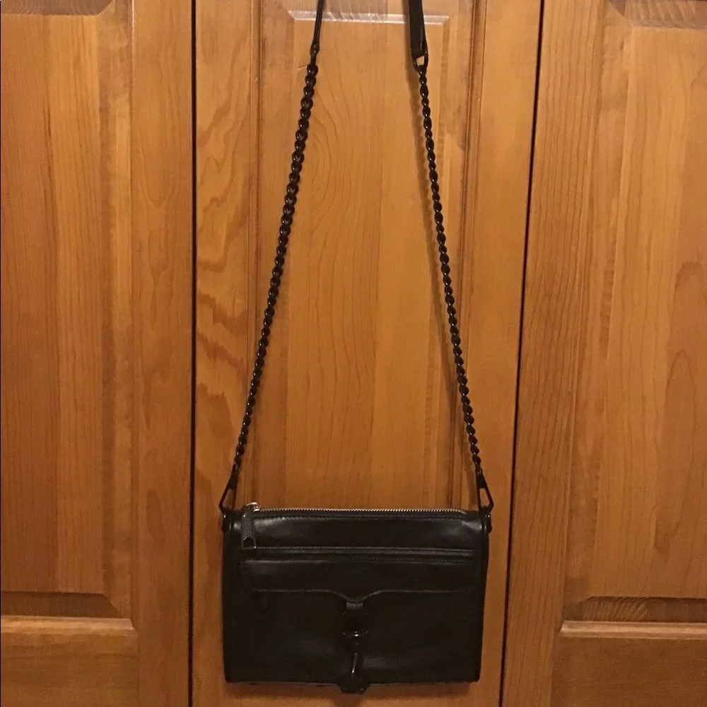Perfect Condition Rebecca Minkoff MAC Convertible Crossbody Bag Chain Purse - Picture 9 of 13